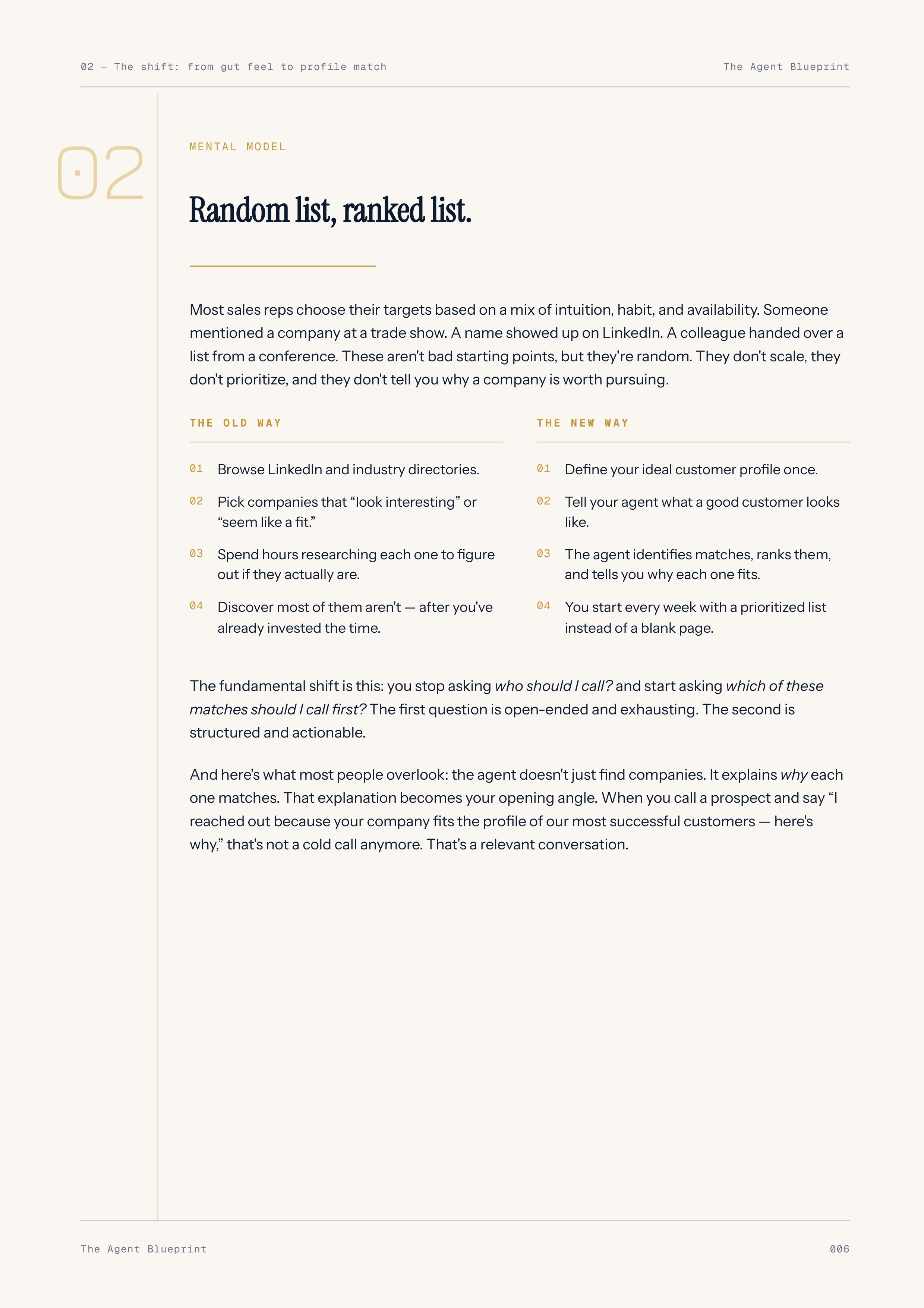 Target Account Identification - Sales Phase 1 | Step 2 of 4