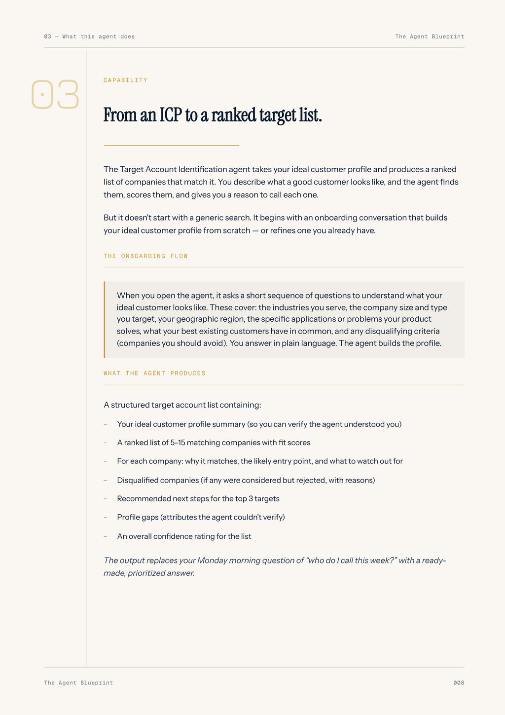 Target Account Identification - Sales Phase 1 | Step 2 of 4