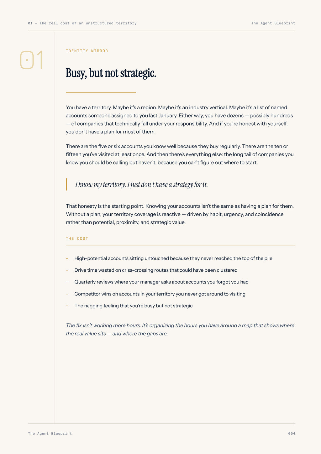 Territory Mapping Agent - Sales Phase 1 | Step 4 of 4