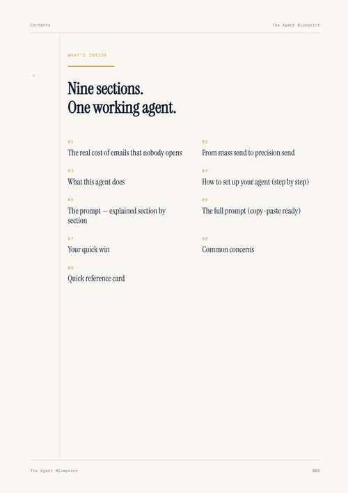Cold E-Mail Writer Agent - Sales Phase 2 | Step 3 of 4