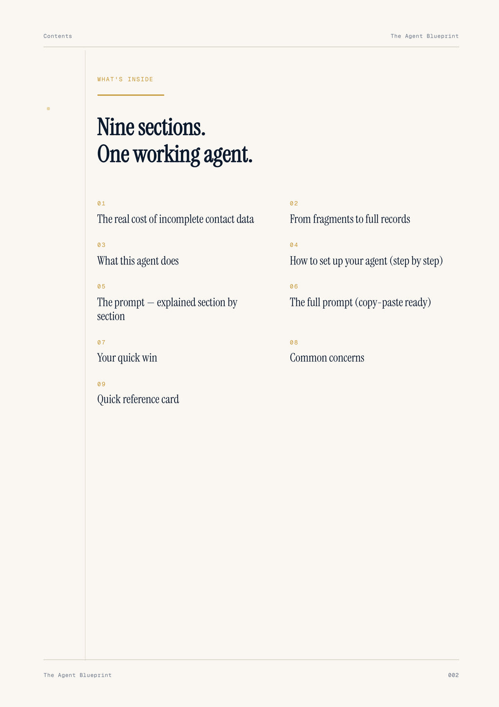 Contact Enricher Agent - Sales Phase 2 | Step 4 of 4