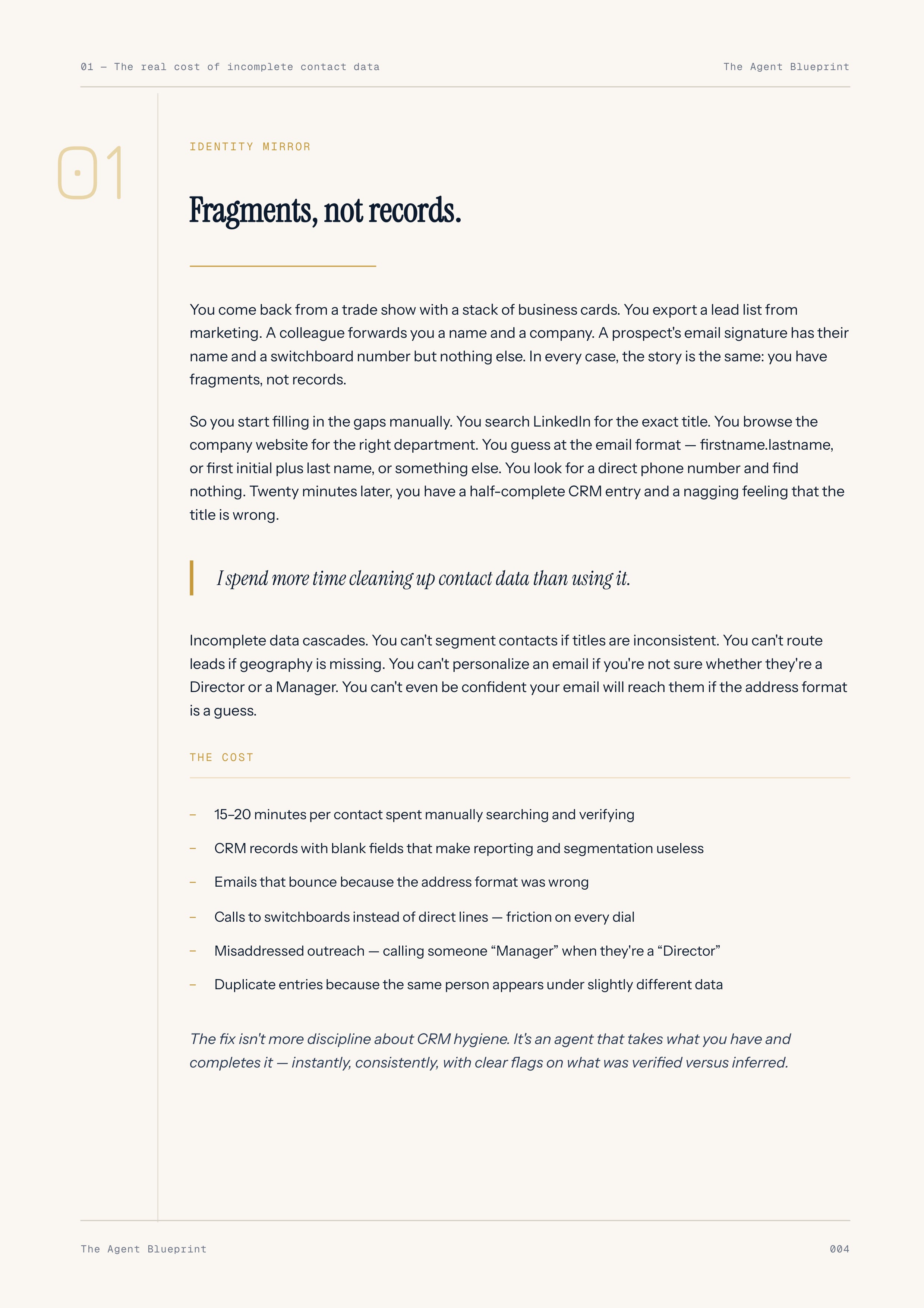 Contact Enricher Agent - Sales Phase 2 | Step 4 of 4