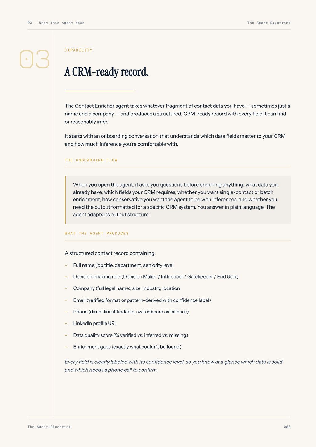 Contact Enricher Agent - Sales Phase 2 | Step 4 of 4