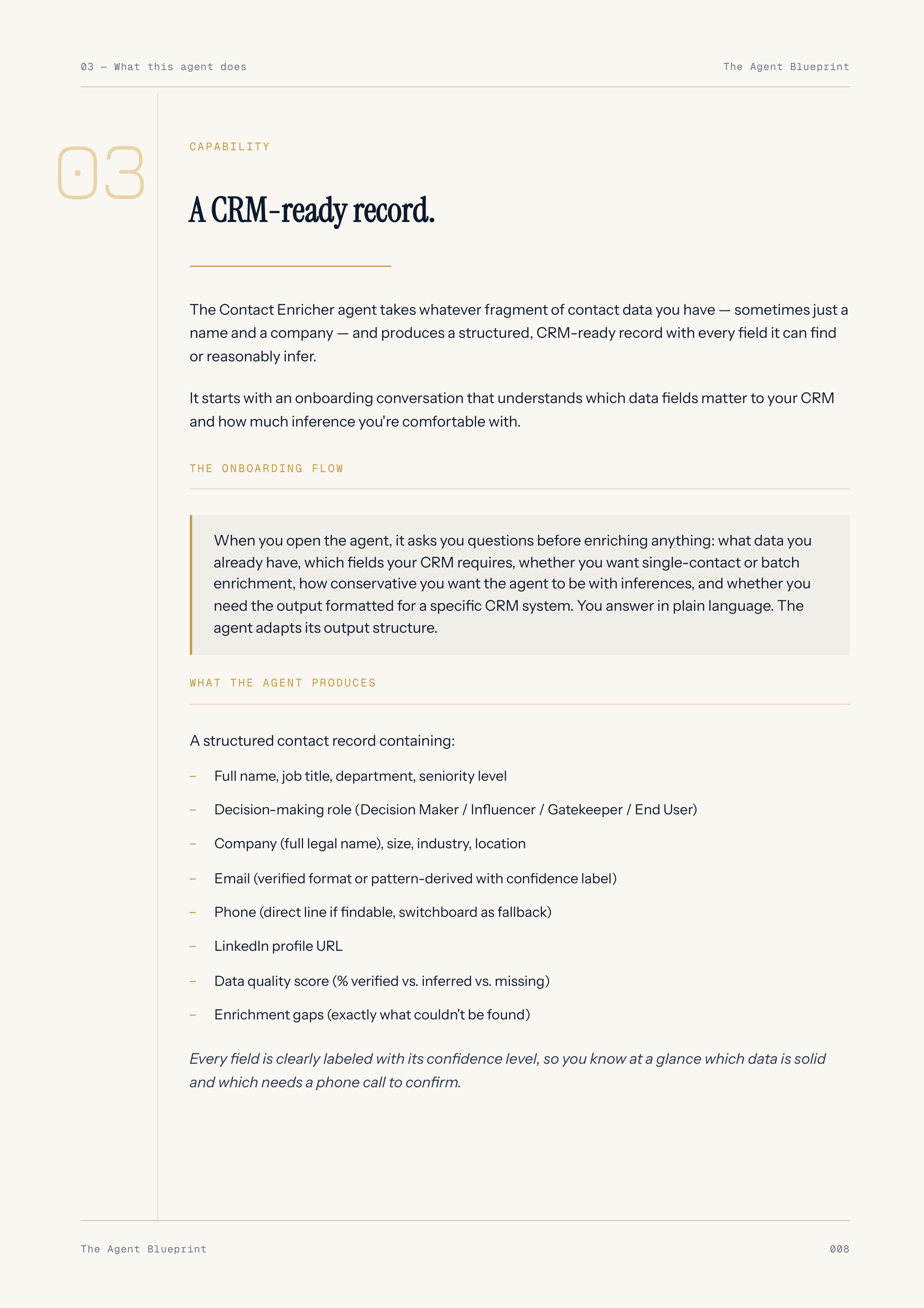 Contact Enricher Agent - Sales Phase 2 | Step 4 of 4