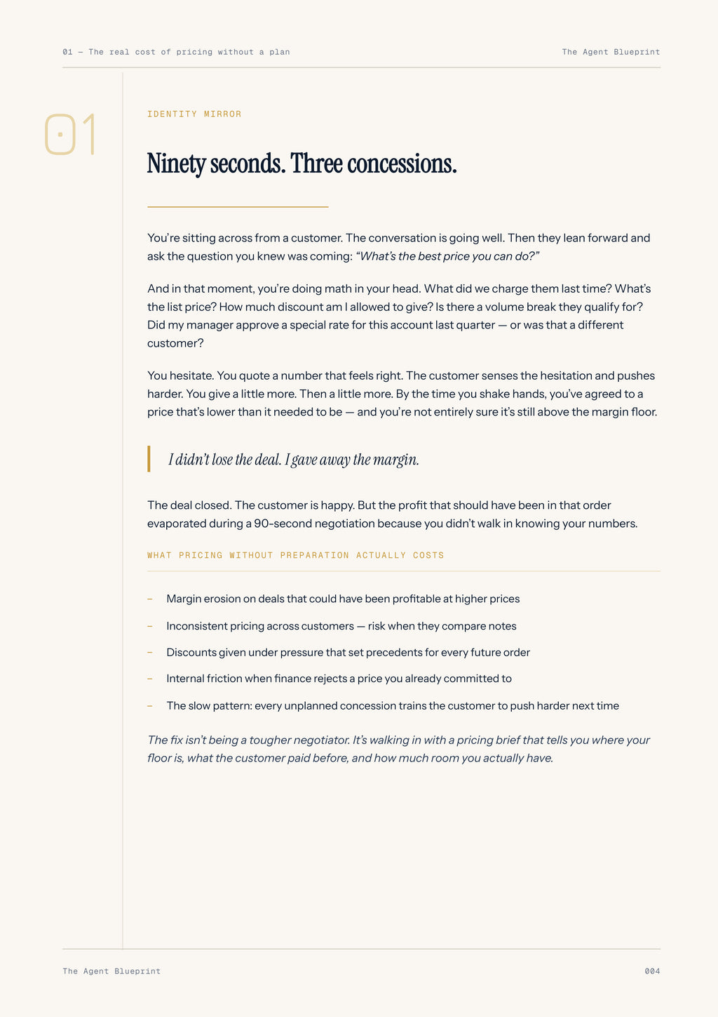 Pricing Pre-Check Agent - Sales Phase 3 | Step 4 of 4