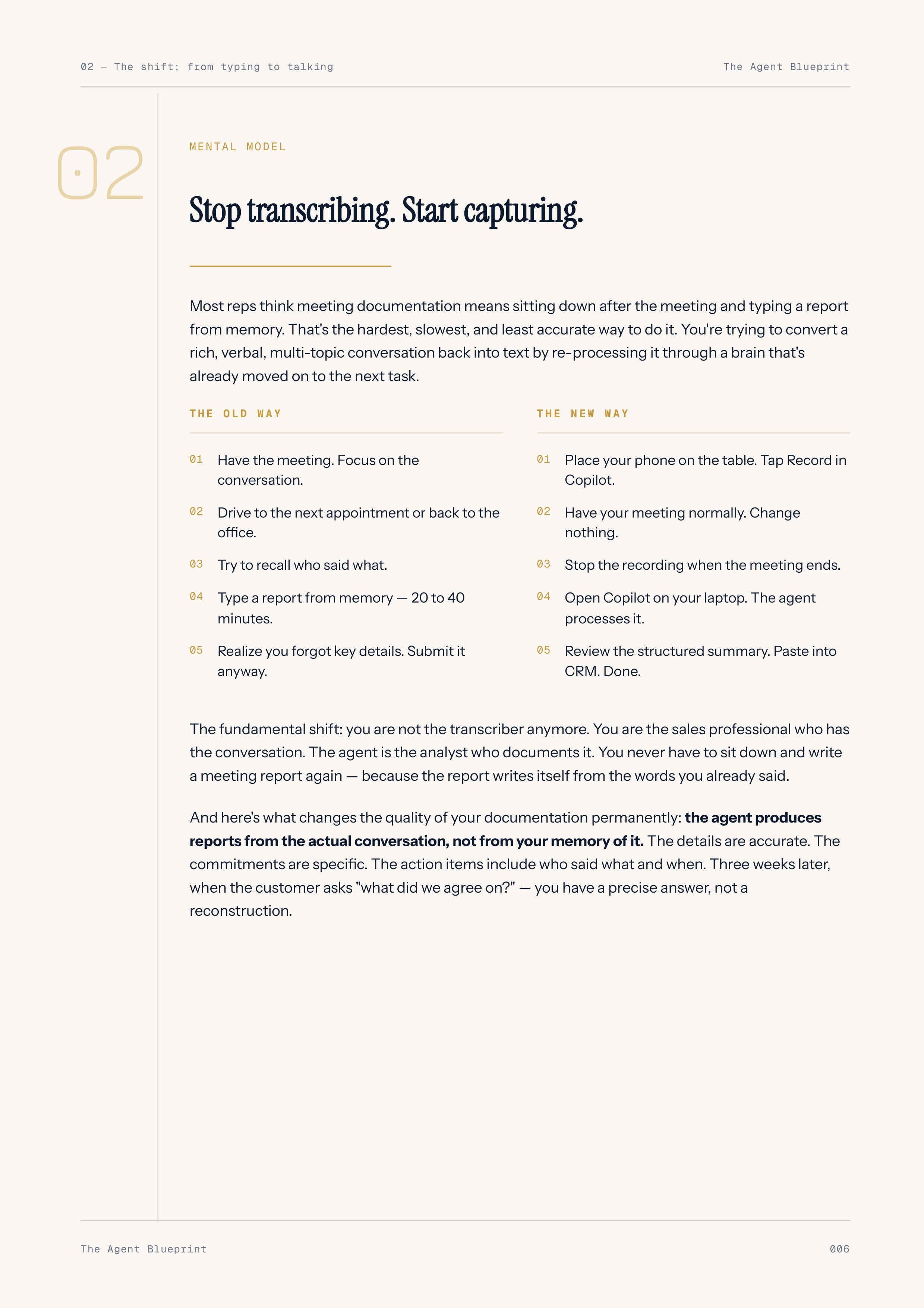 Meeting Recording Agent - Sales Phase 4 | Step 1 of 4