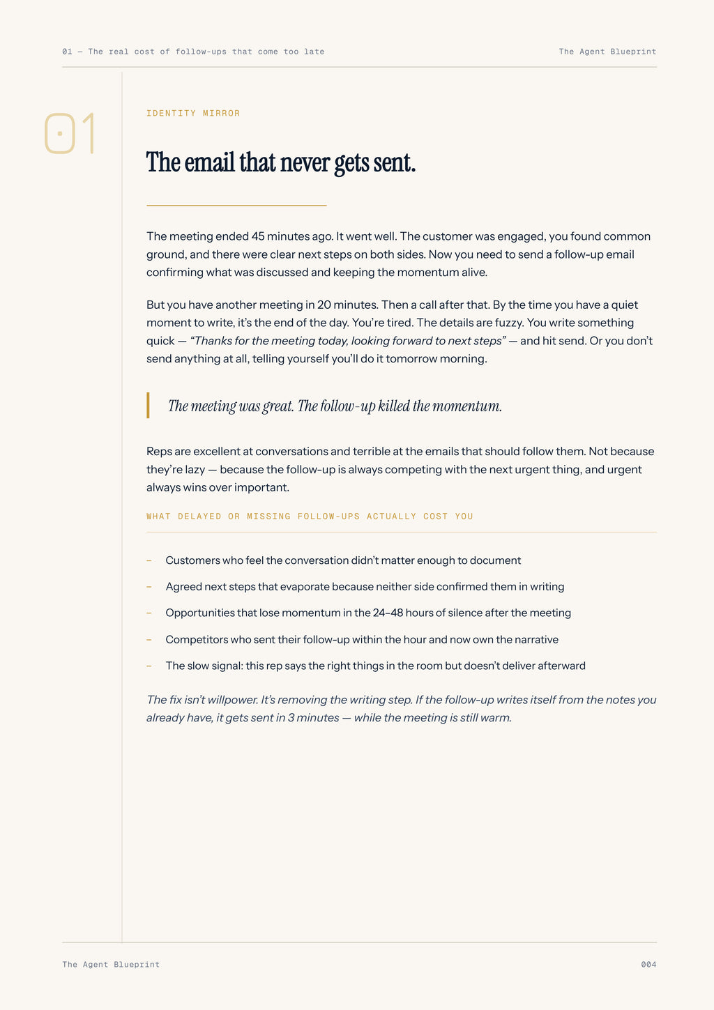 Follow-Up Email Agent - Sales Phase 4 | Step 2 of 4