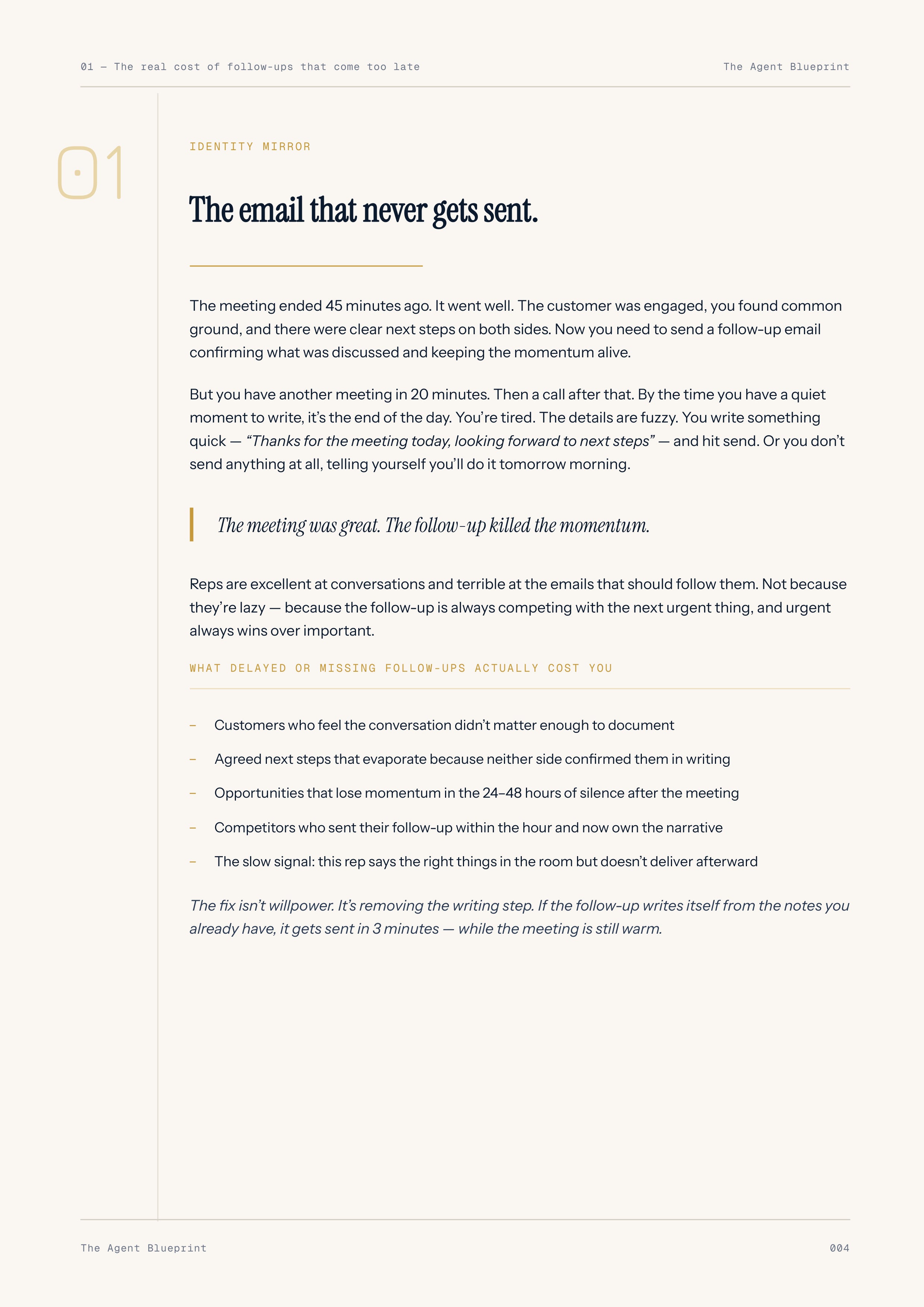Follow-Up Email Agent - Sales Phase 4 | Step 2 of 4