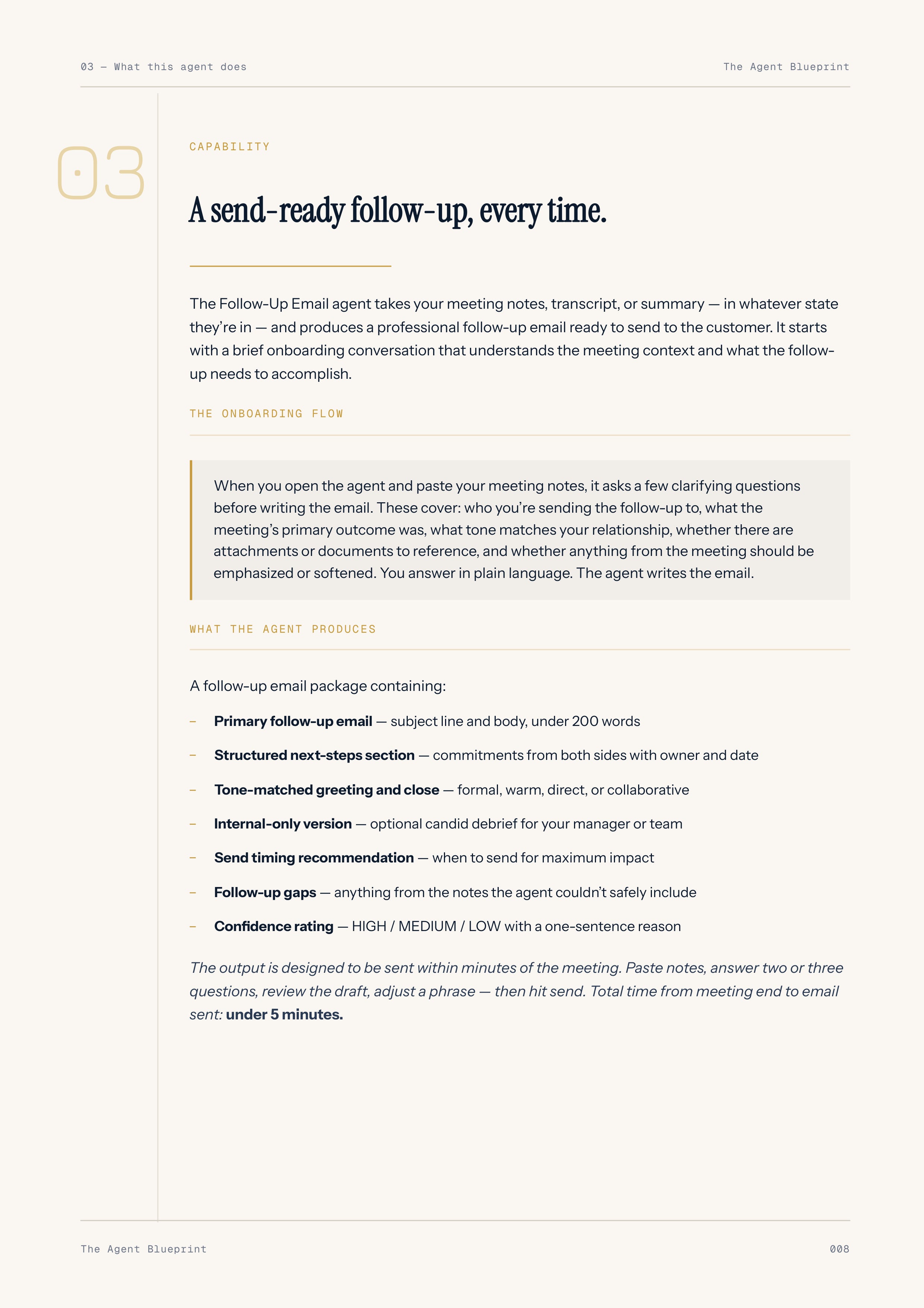 Follow-Up Email Agent - Sales Phase 4 | Step 2 of 4