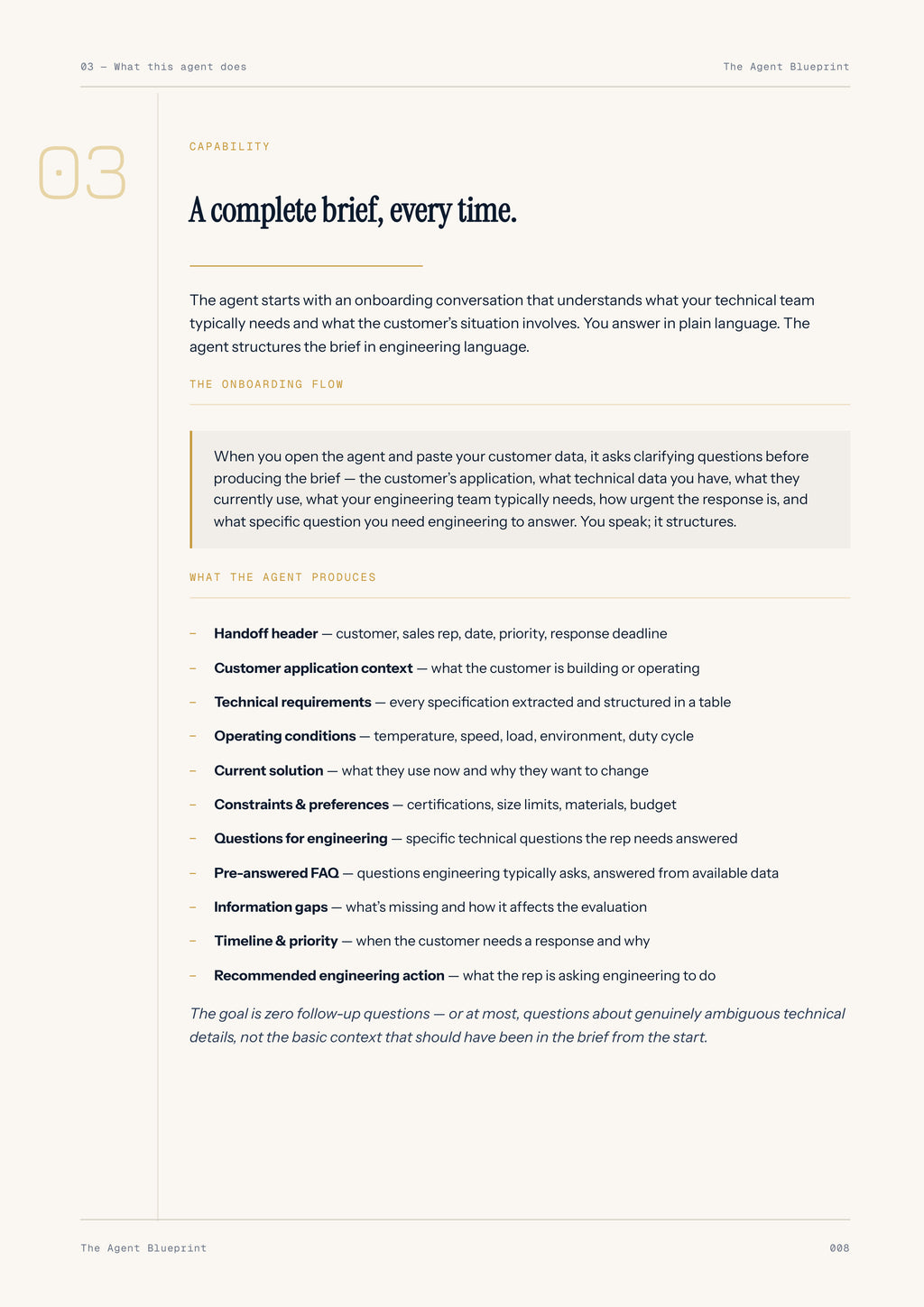 Technical Handoff Agent - Sales Phase 5 | Step 2 of 5