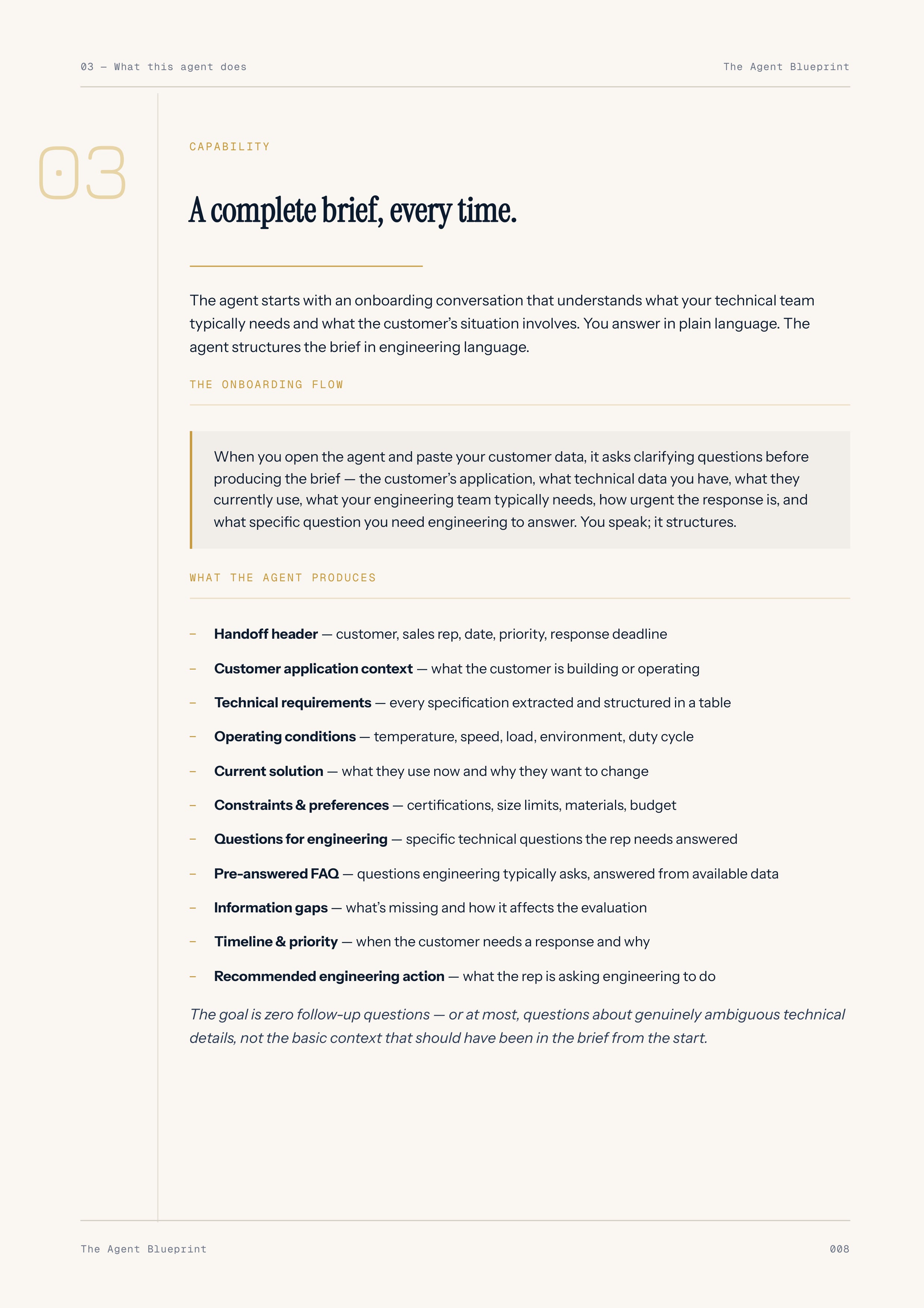 Technical Handoff Agent - Sales Phase 5 | Step 2 of 5