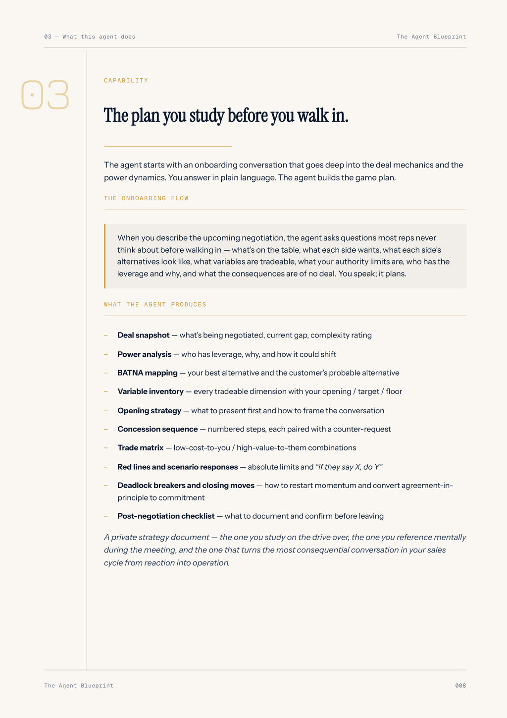 Negotiation Strategist Agent - Sales Phase 6 | Step 3 of 4