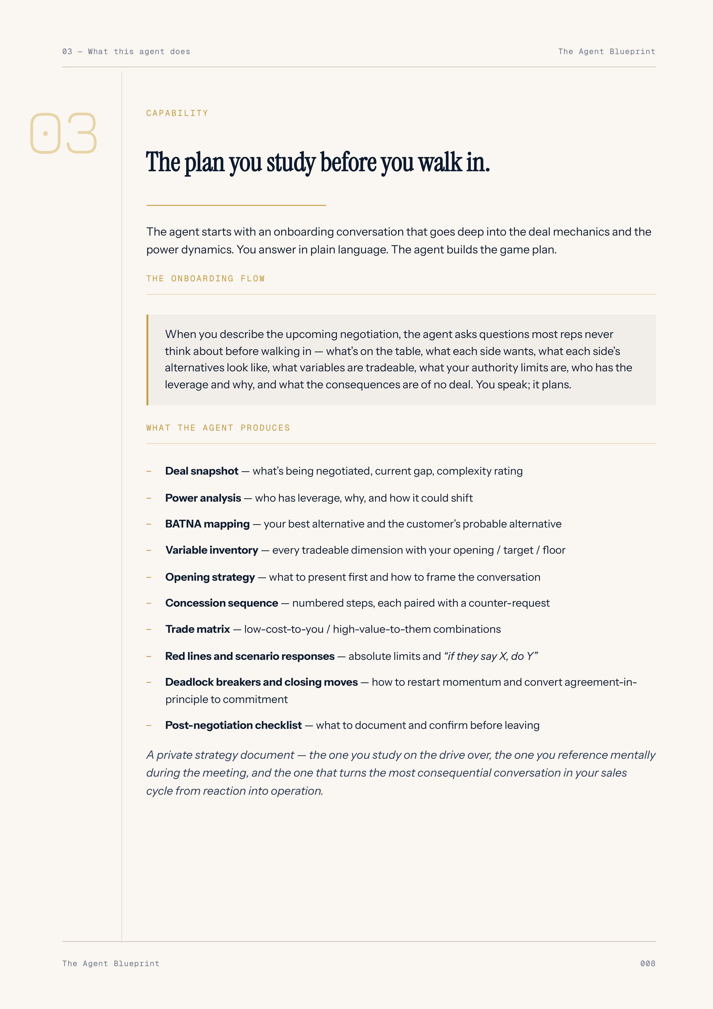 Negotiation Strategist Agent - Sales Phase 6 | Step 3 of 4