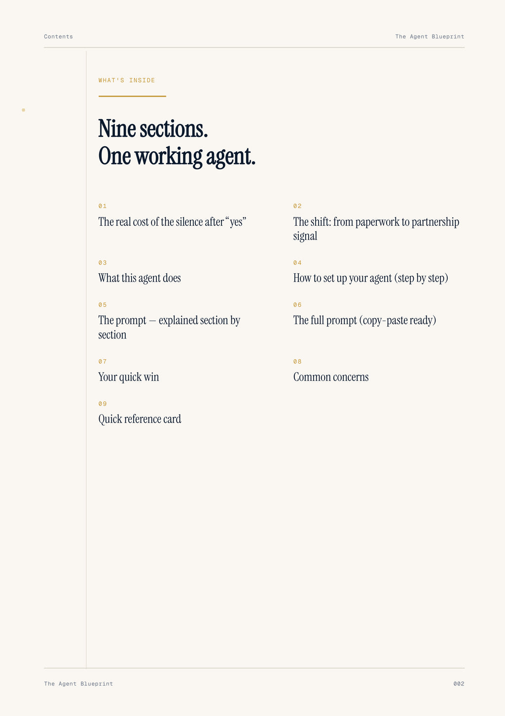 Order Confirmation Agent - Sales Phase 7 | Step 1 of 4