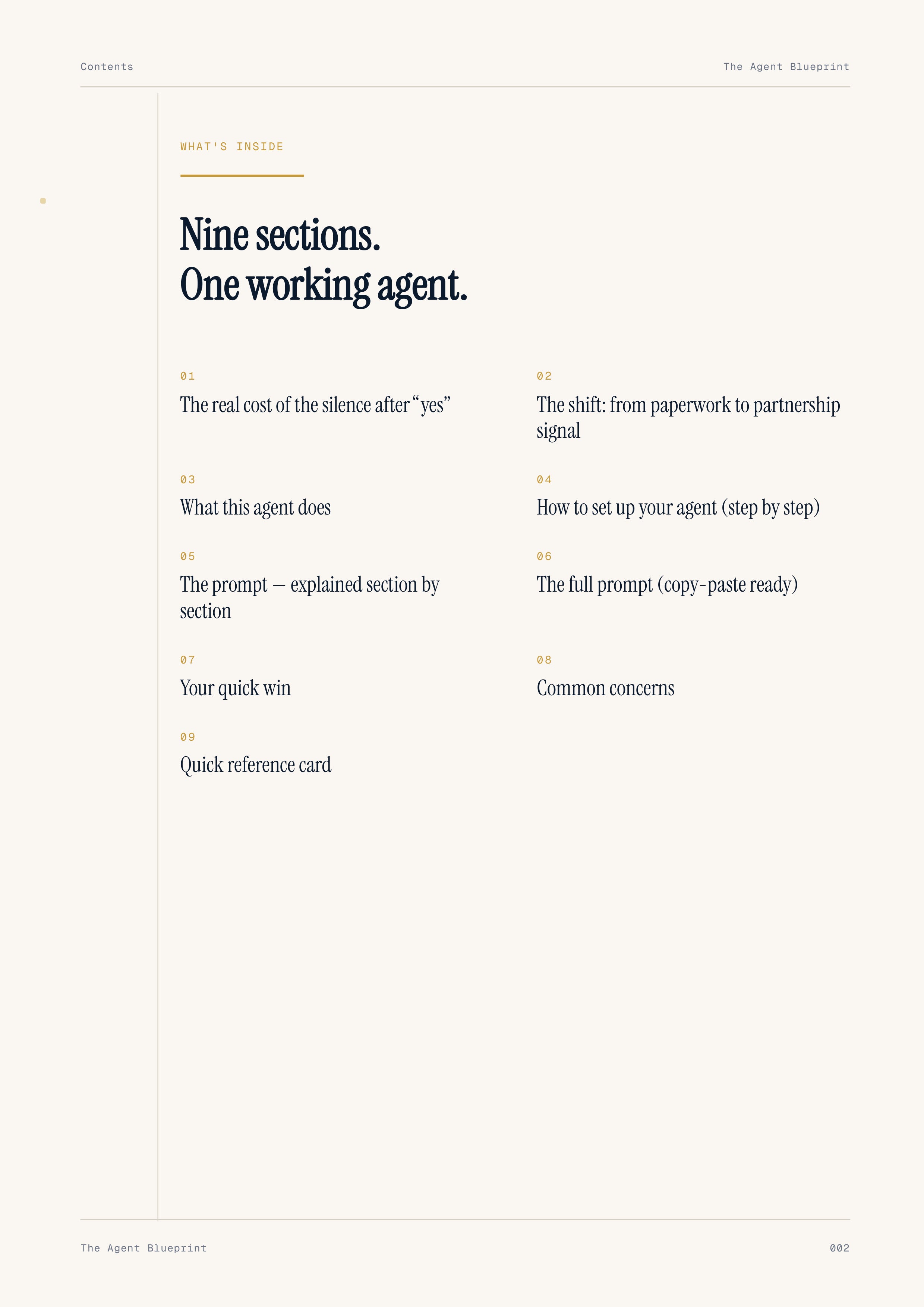 Order Confirmation Agent - Sales Phase 7 | Step 1 of 4