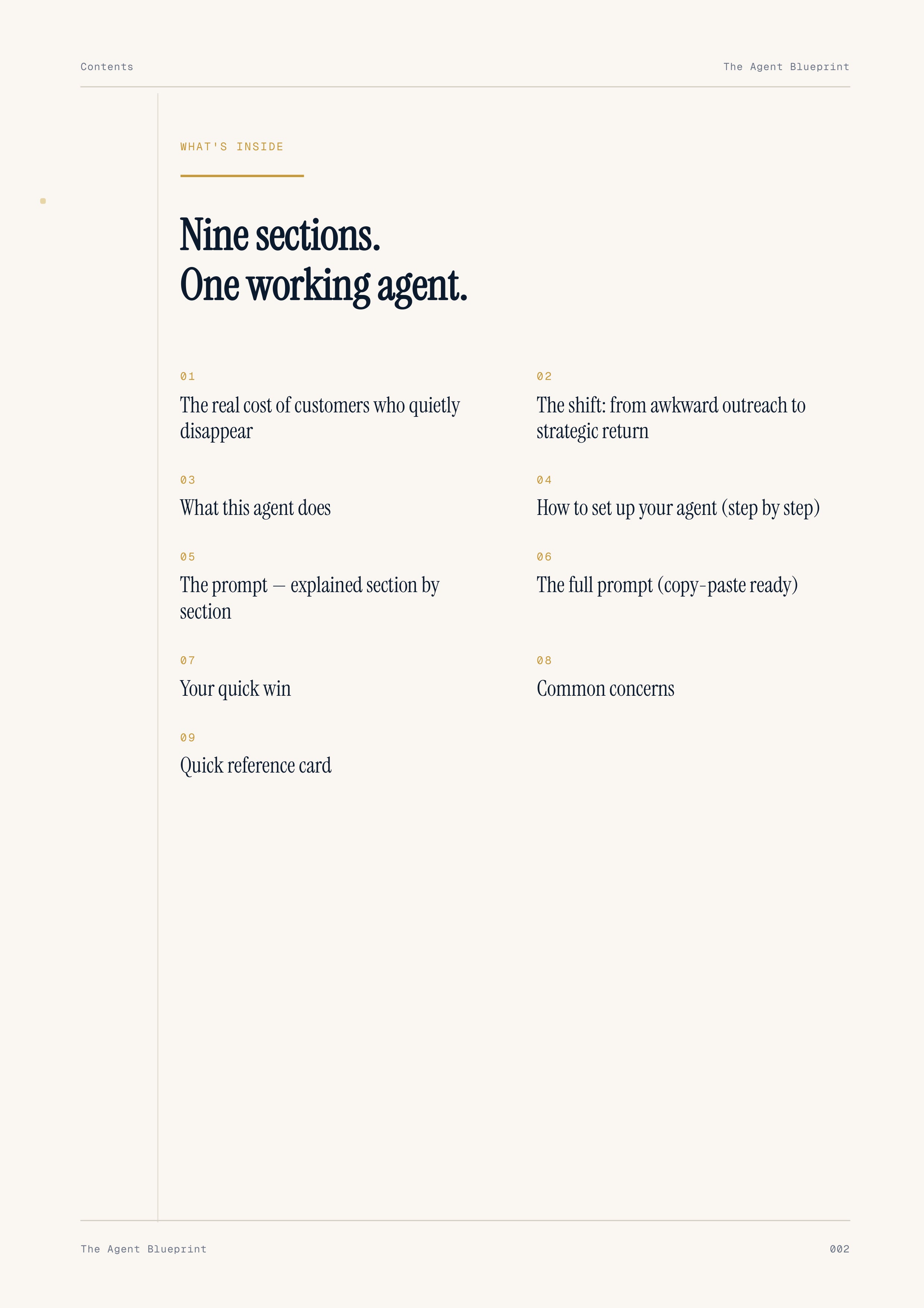 Re-Engagement Writer Agent - Sales Phase 8 | Step 4 of 5