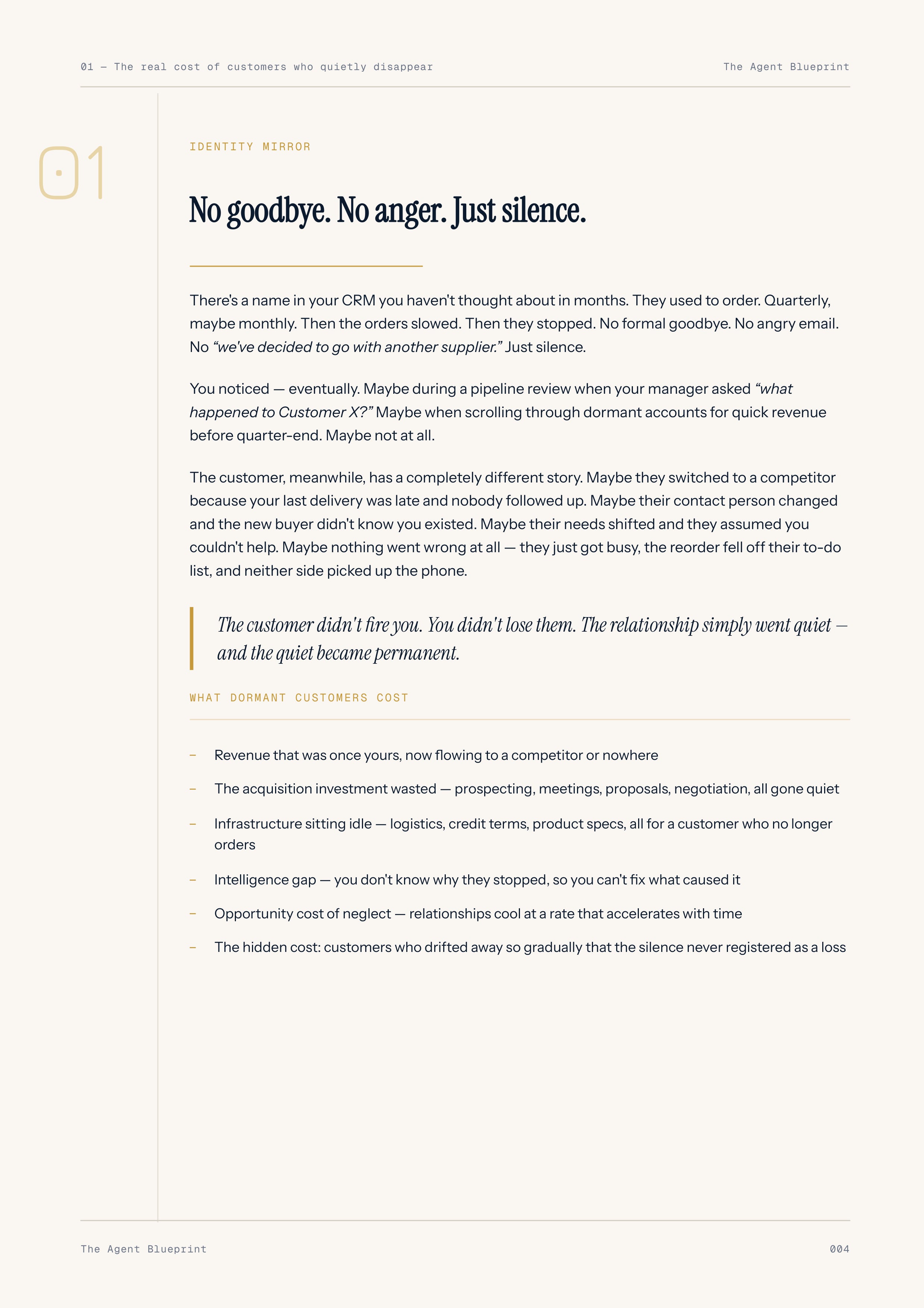 Re-Engagement Writer Agent - Sales Phase 8 | Step 4 of 5