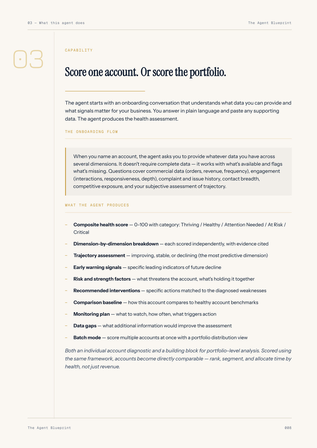 Account Health Score - Sales Phase 8 | Step 5 of 5