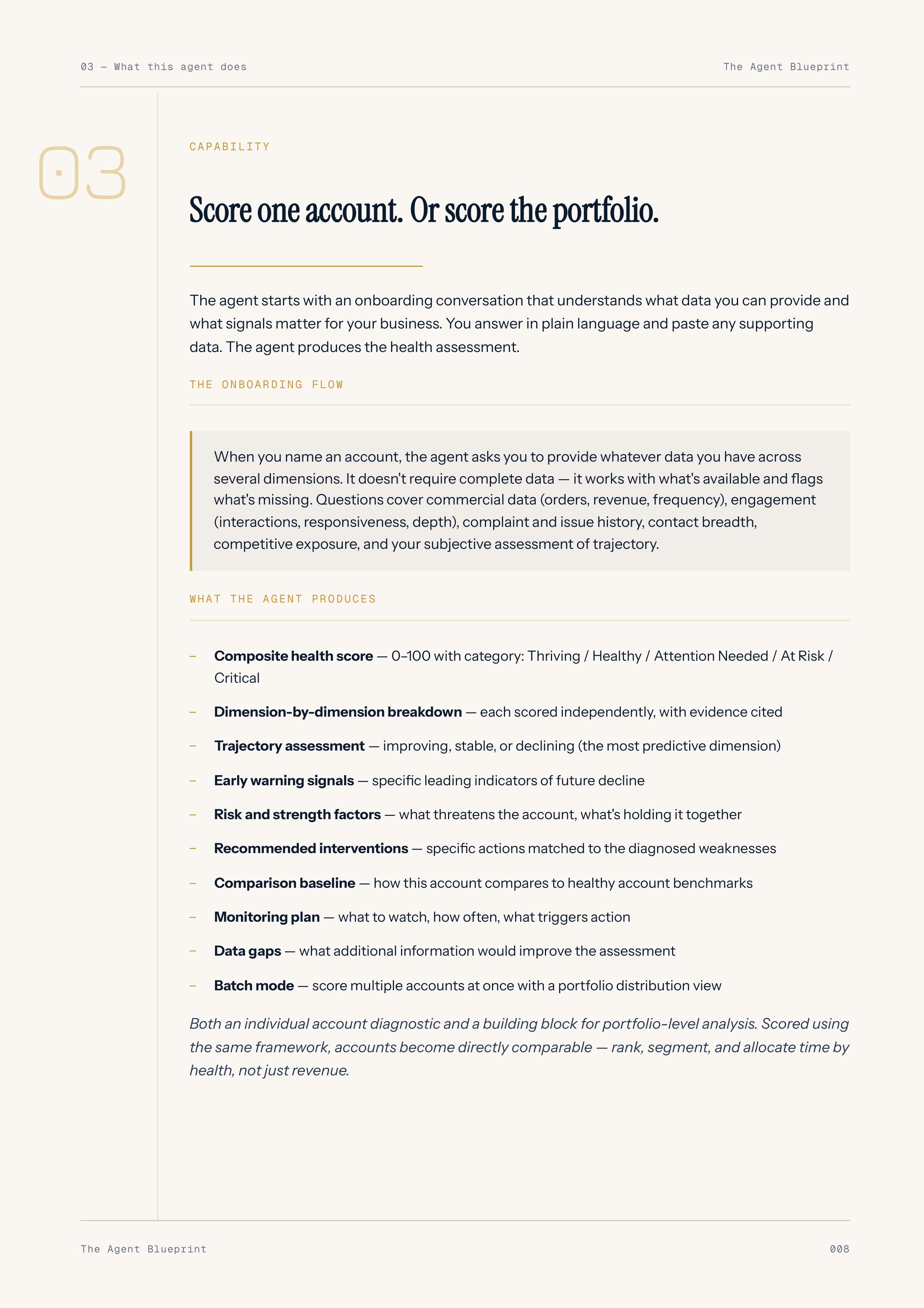 Account Health Score - Sales Phase 8 | Step 5 of 5