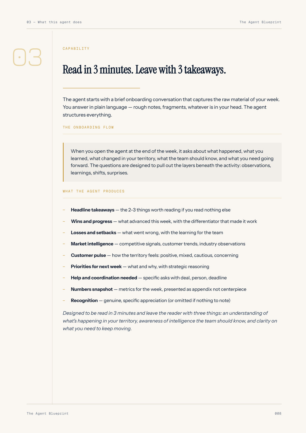 Team Update Writer Agent - Sales Phase 9 | Step 3 of 6