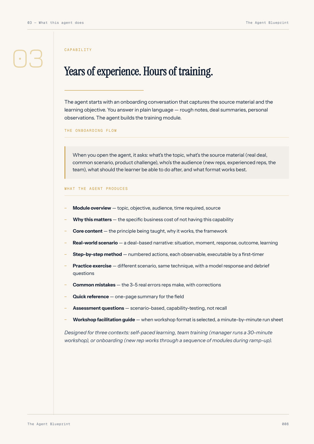 Training Content Creator - Sales Phase 9 | Step 5 of 6