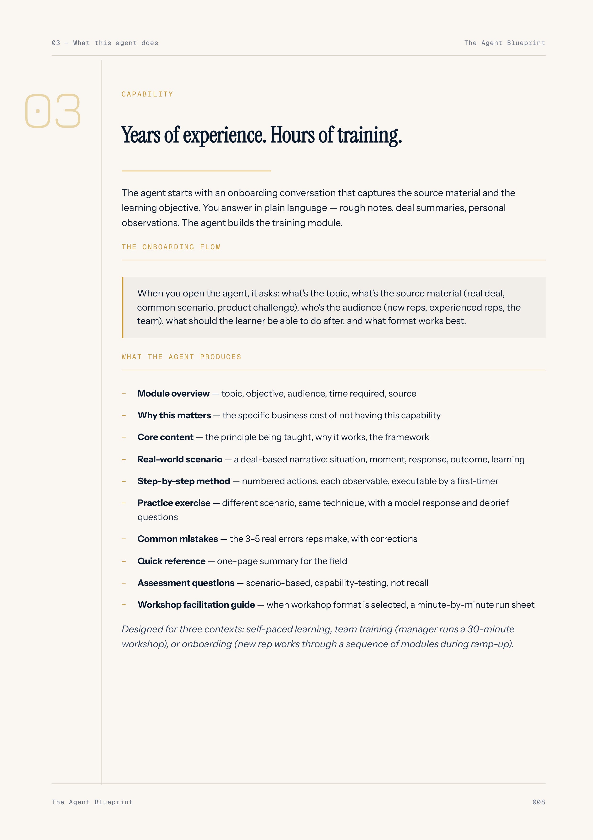 Training Content Creator - Sales Phase 9 | Step 5 of 6