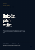 LinkedIn Pitch Writer - Sales Phase 2 | Step 2 of 4