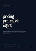 Pricing Pre-Check Agent - Sales Phase 3 | Step 4 of 4