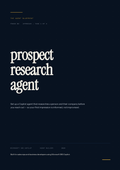 Prospect Research Agent - Sales Phase 2 | Step 1 of 4